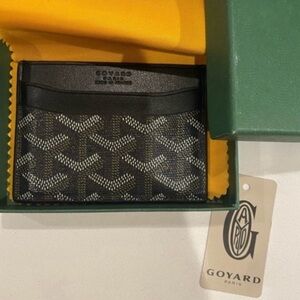 Goyard Black Card Holder